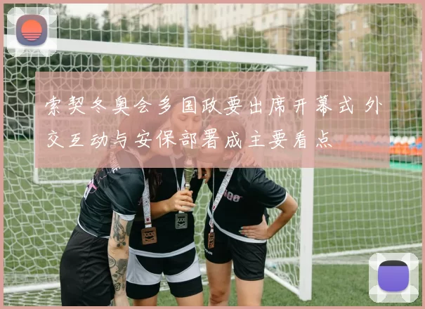 索契冬奥会多国政要出席开幕式 外交互动与安保部署成主要看点
